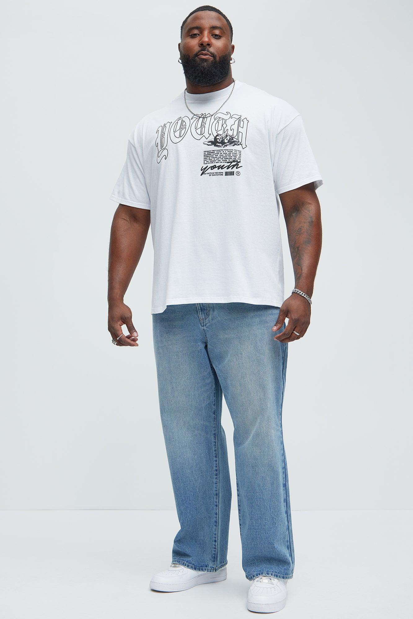 Youth Is The Hope Short Sleeve Tee - White Product Image