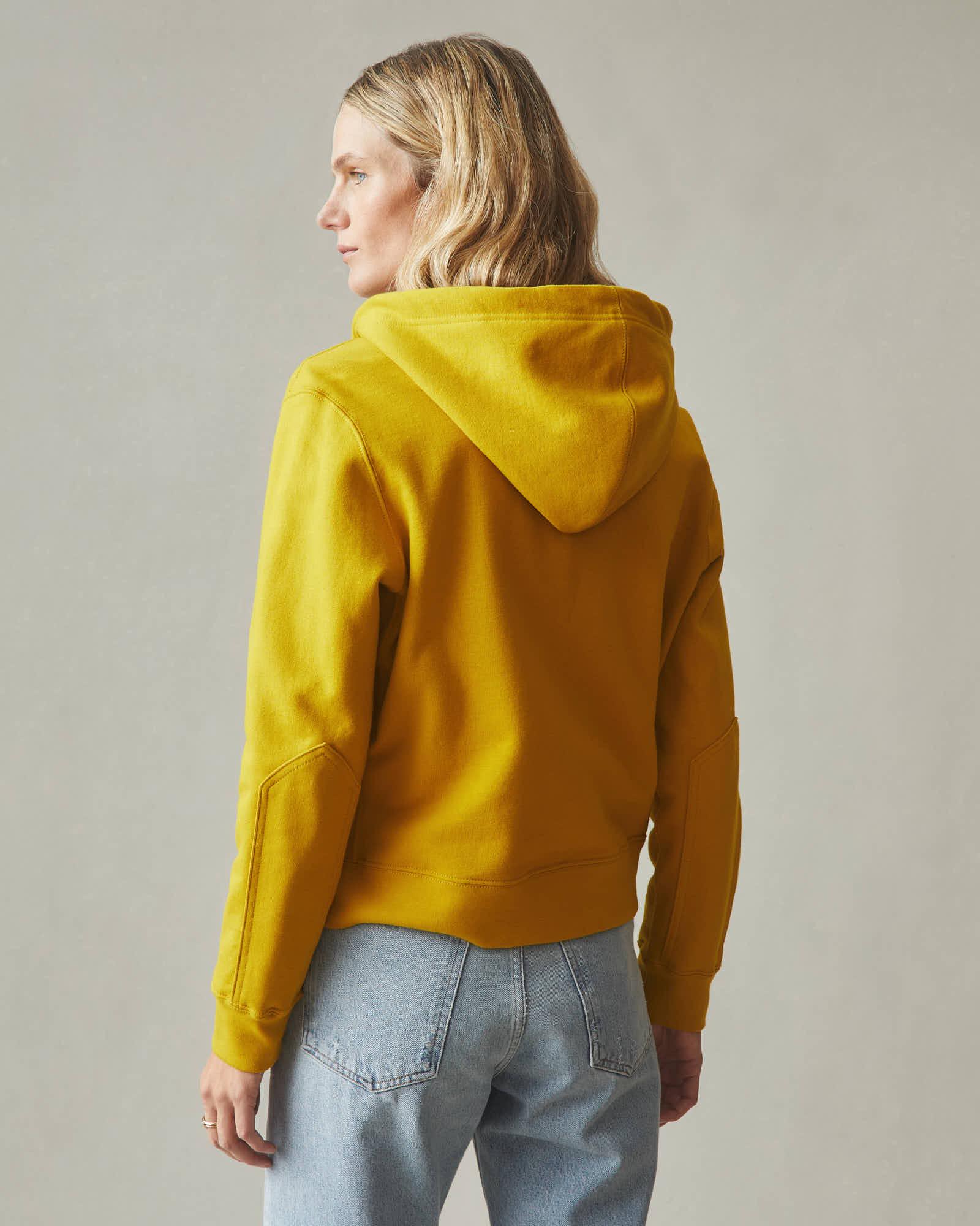 Women's Relaxed Classic Full Zip - Golden Palm Product Image