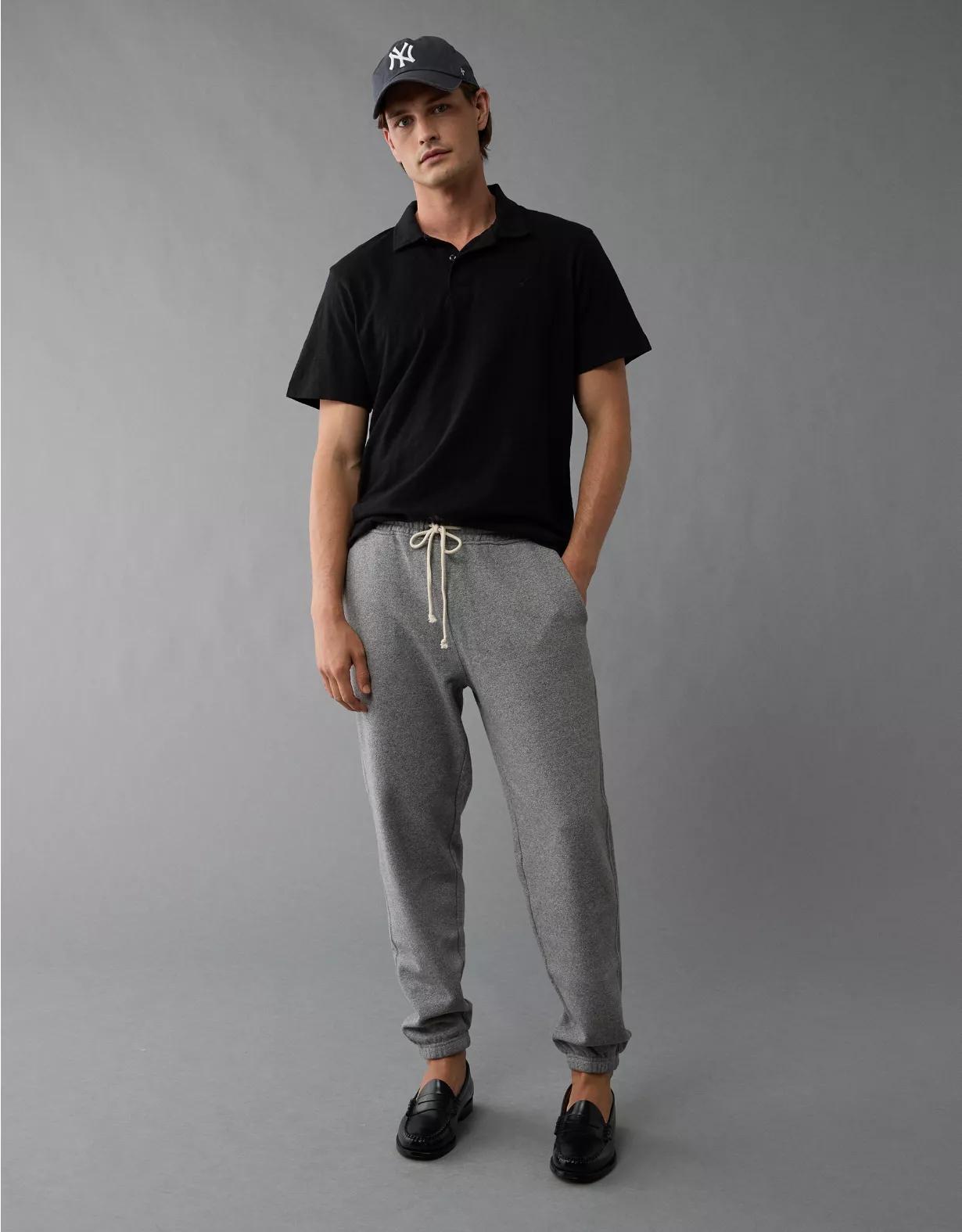 AE Slub Polo Shirt Product Image