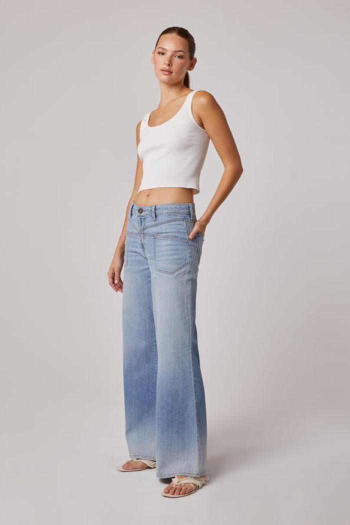 Cary high rise wide leg jeans Product Image
