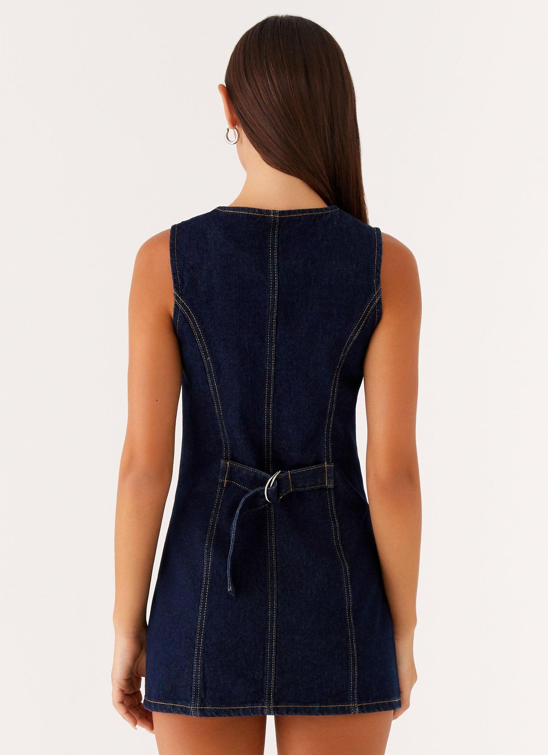 Dolton Mini Dress - Indigo Product Image