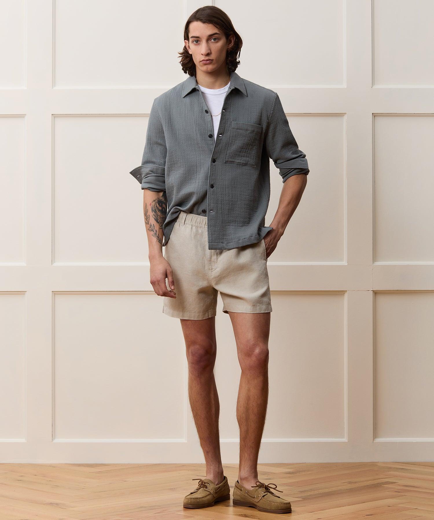 Cotton Double Cloth Gauze Overshirt Product Image