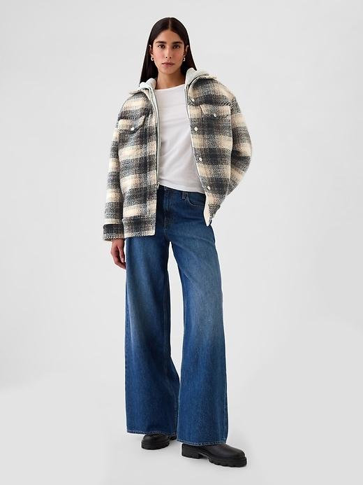 Wool Relaxed Shirt Jacket Product Image