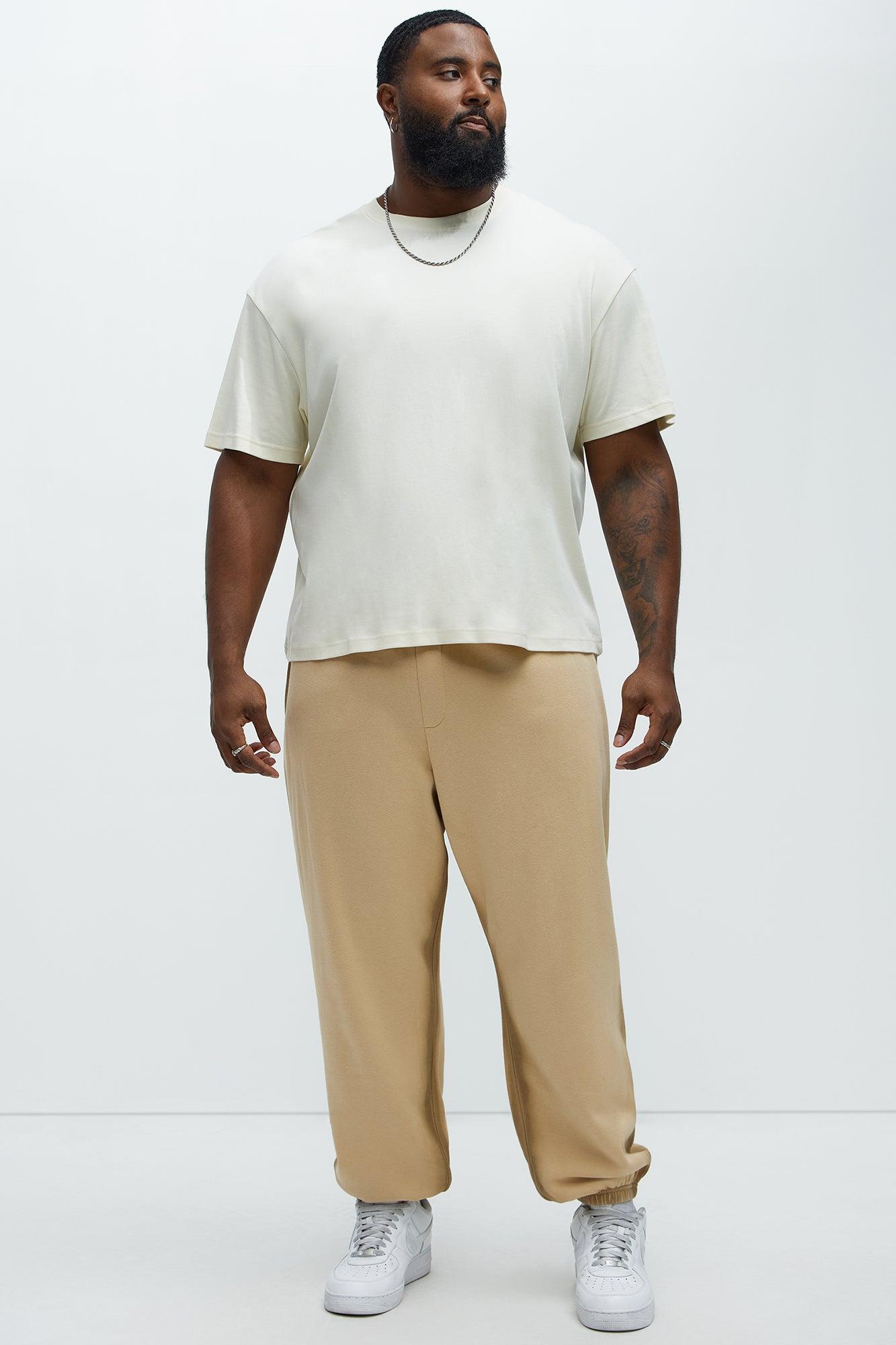 Raynor Tyson Dirty Wash Relaxed Jogger - Tan Product Image