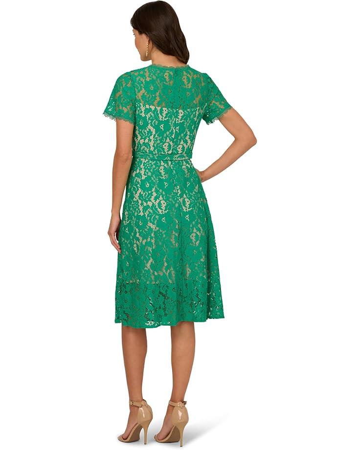 Tie Front Flutter Midi Dress Product Image