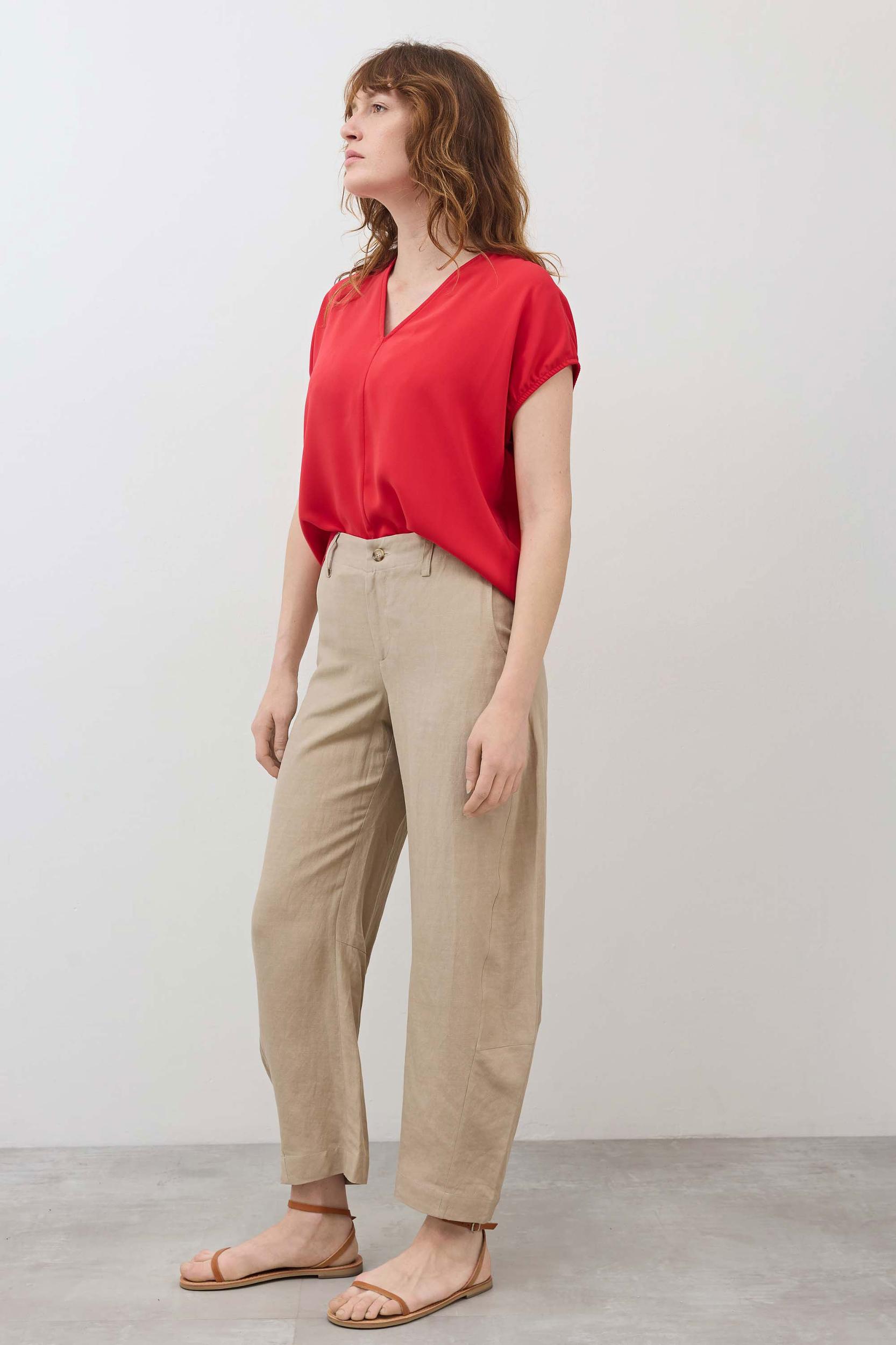 The Nuanced V-Neck Top Product Image