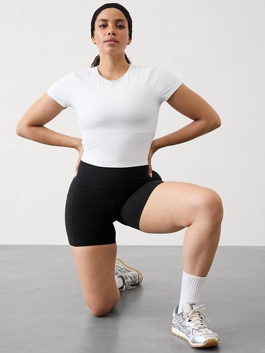 Seasoft Mid Rise Straight Pant Product Image