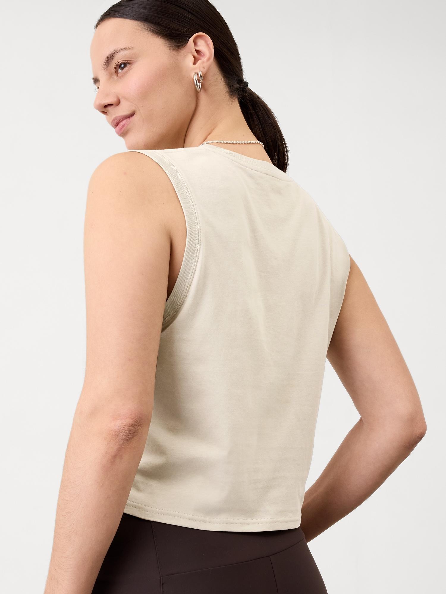 True Cotton Crop Tank Product Image