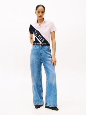 Banner Logo Stretch-Cotton Polo Product Image