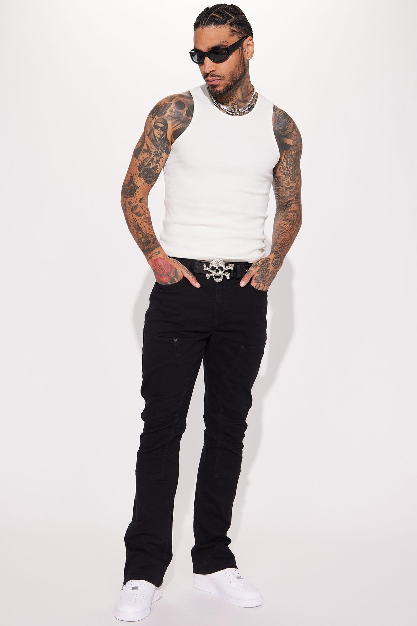 Classic Ribbed Tank Top - White Product Image