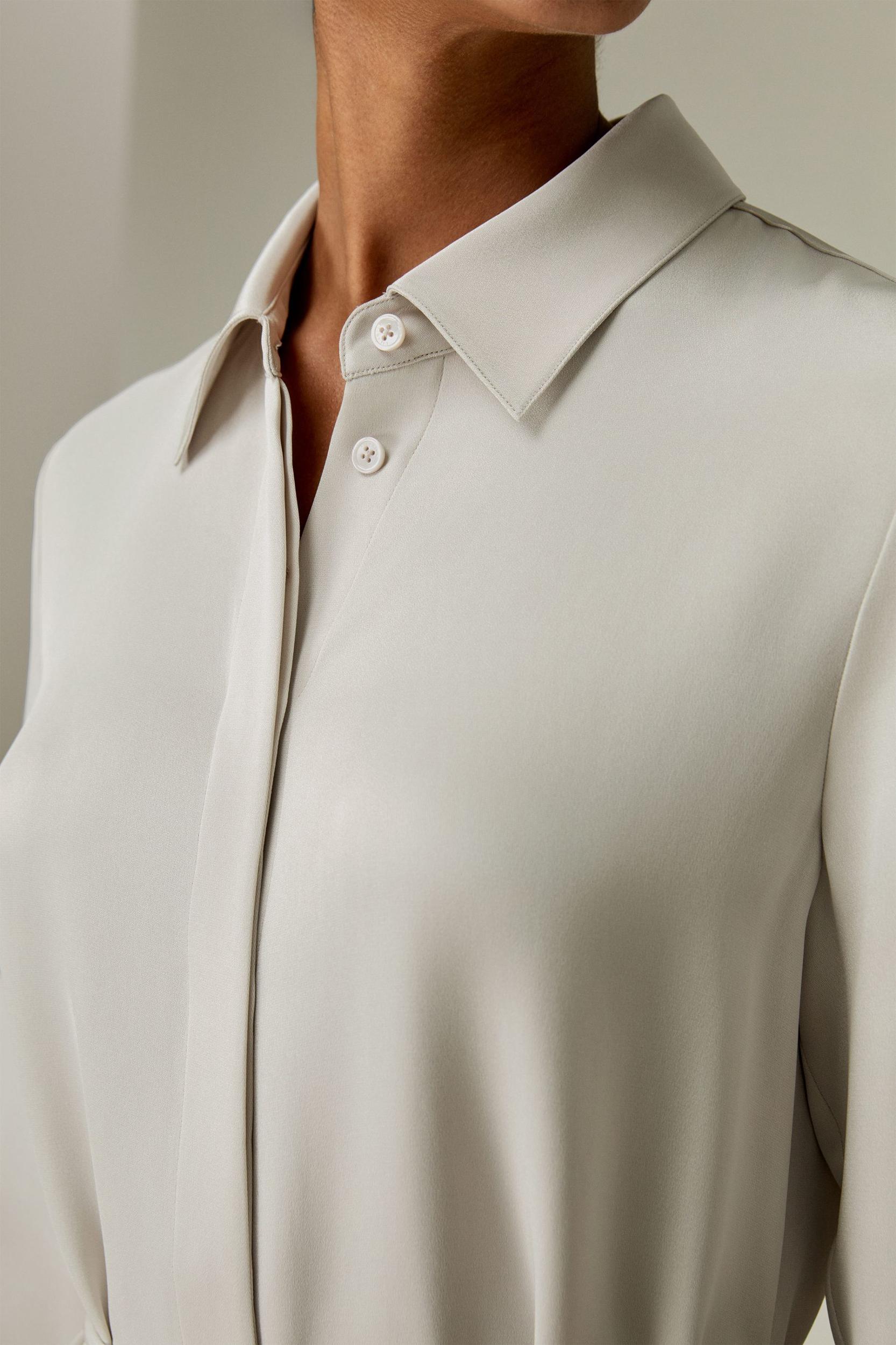 Rope Tie Plain Drape Dress Product Image