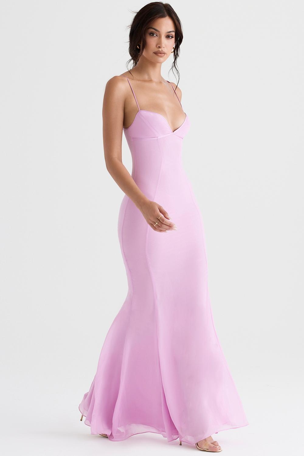 Loren  pink maxi dress Product Image