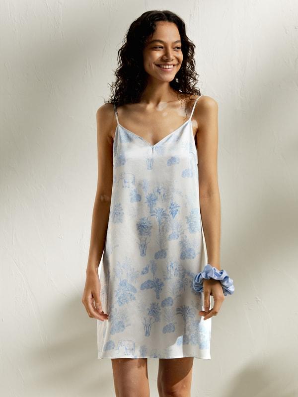La Terra Strap Midi Night Dress Product Image