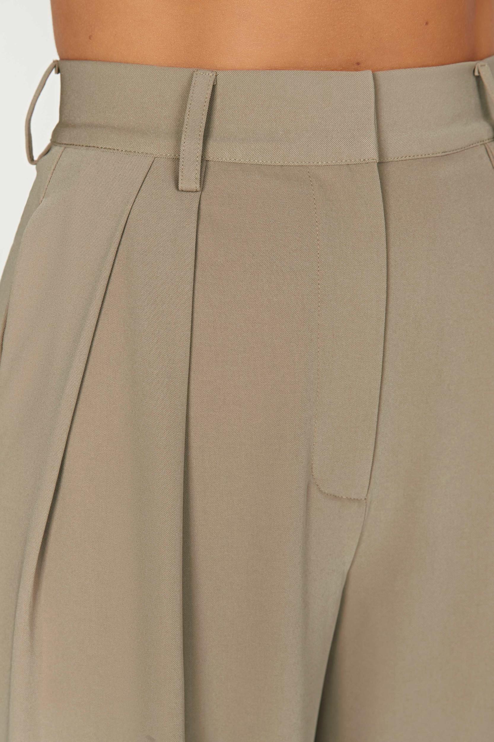 Jemima Straight Leg Pants - Olive Product Image