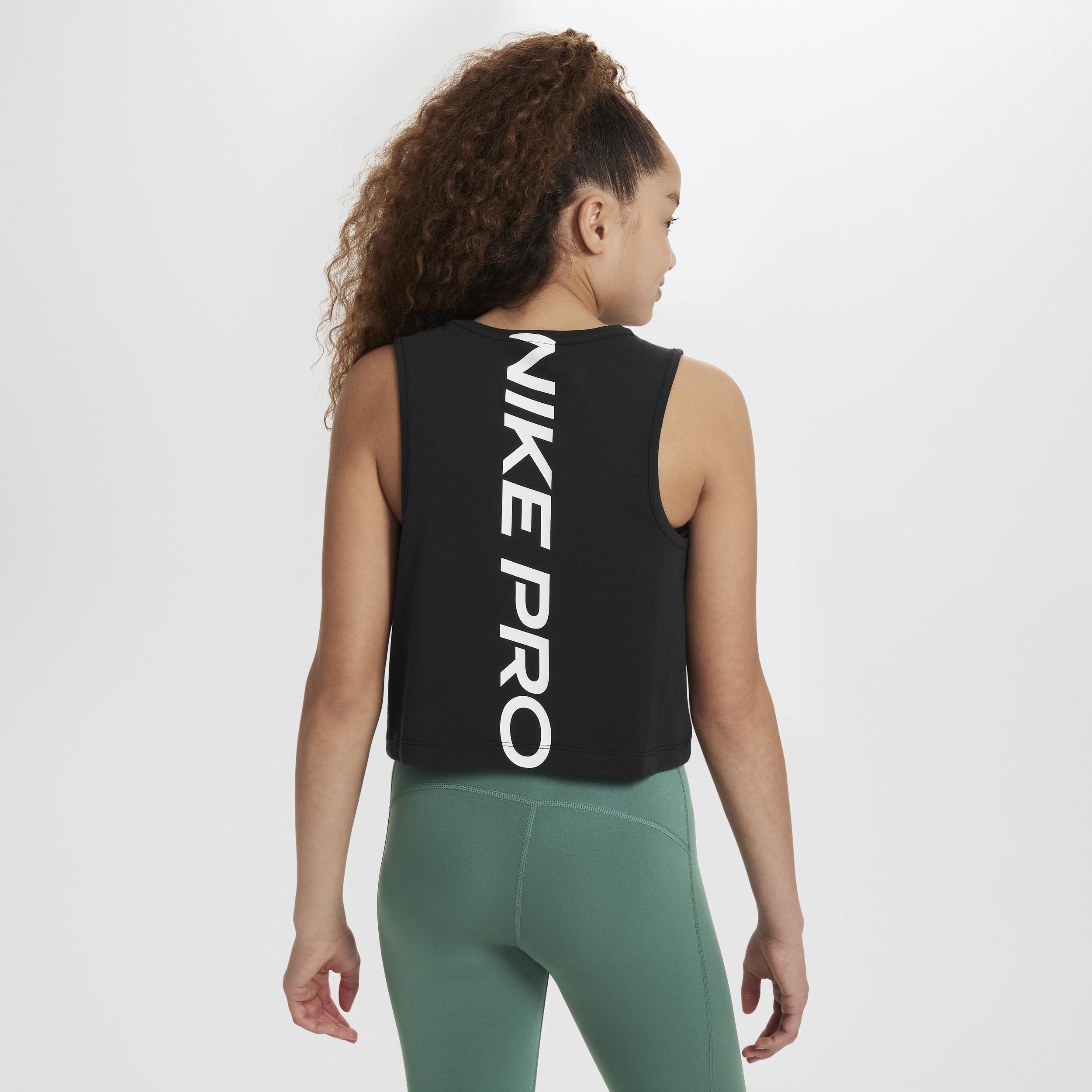 Womens Nike Pro Girls Dri-FIT Training Tank Top | FV2422-010 Product Image
