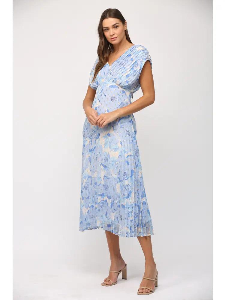 Azul Lurex Midi Product Image