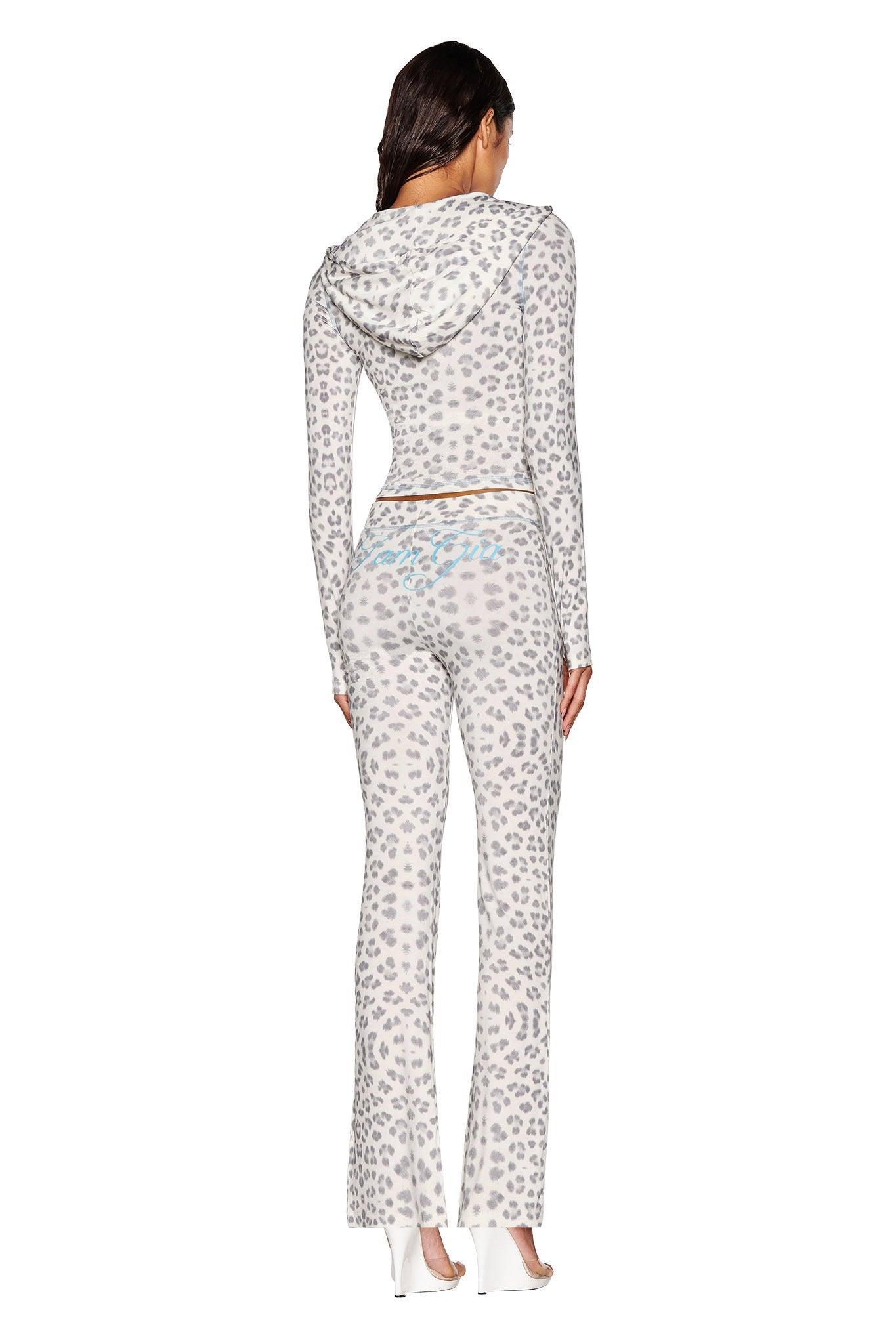 BLARE TRACKPANT - SNOW LEOPARD : WINTER WILD CARD Product Image