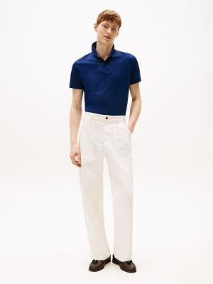 Regular Fit Allover Flag Interlock Polo Product Image