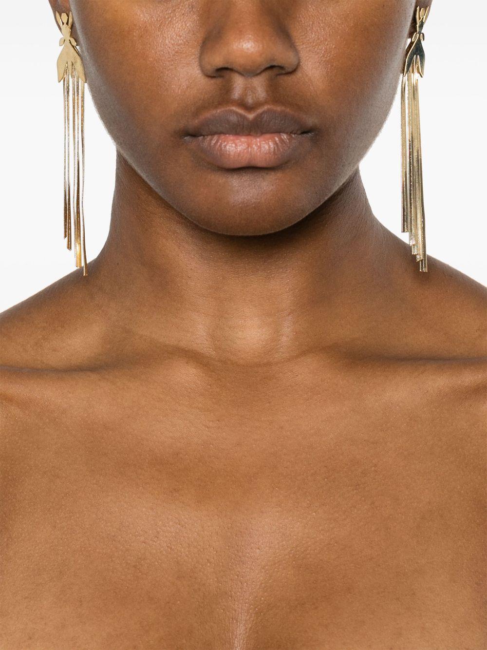 Fly-motif drop earrings Product Image