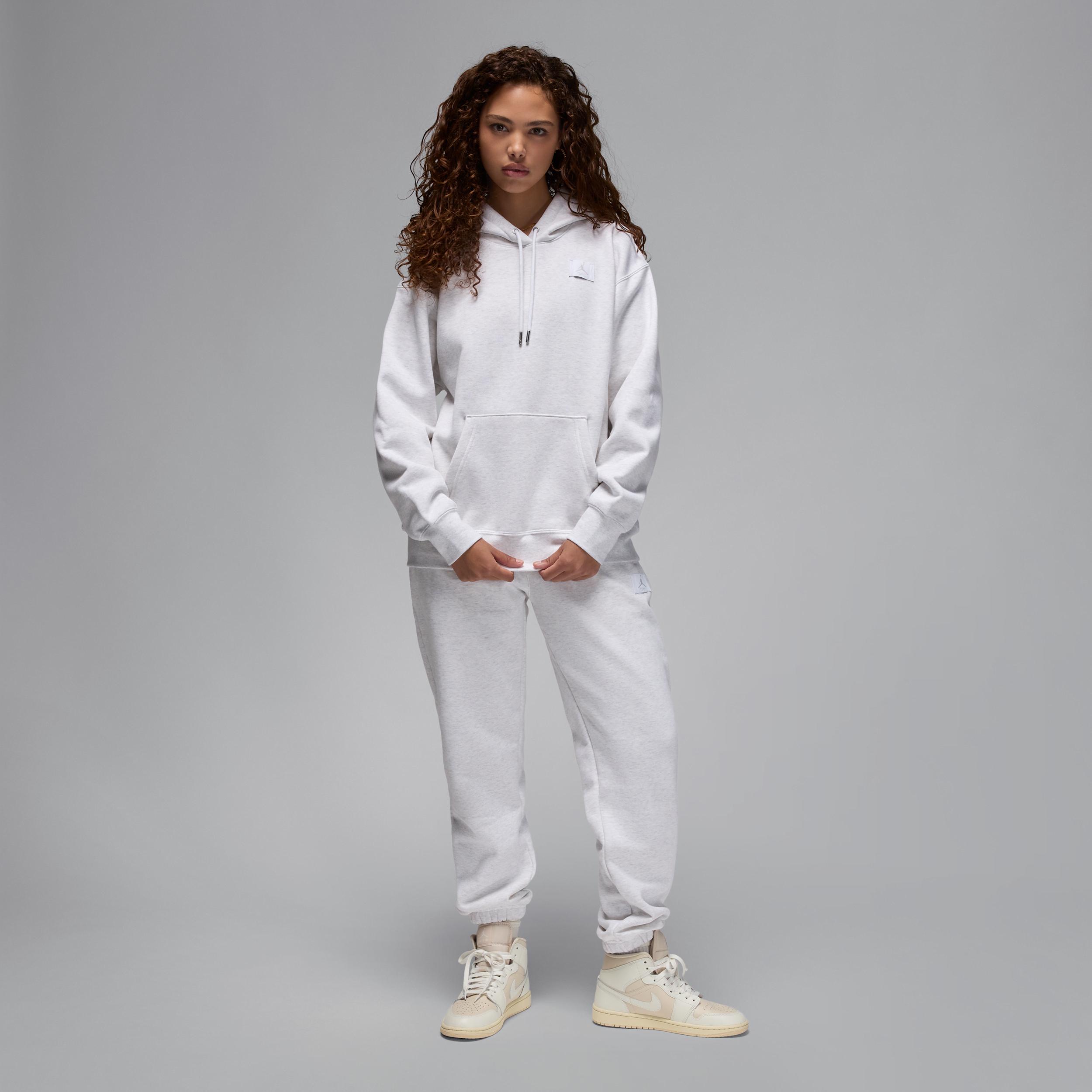 Jordan Flight Fleece Women's Satin-Lined Pullover Hoodie Product Image