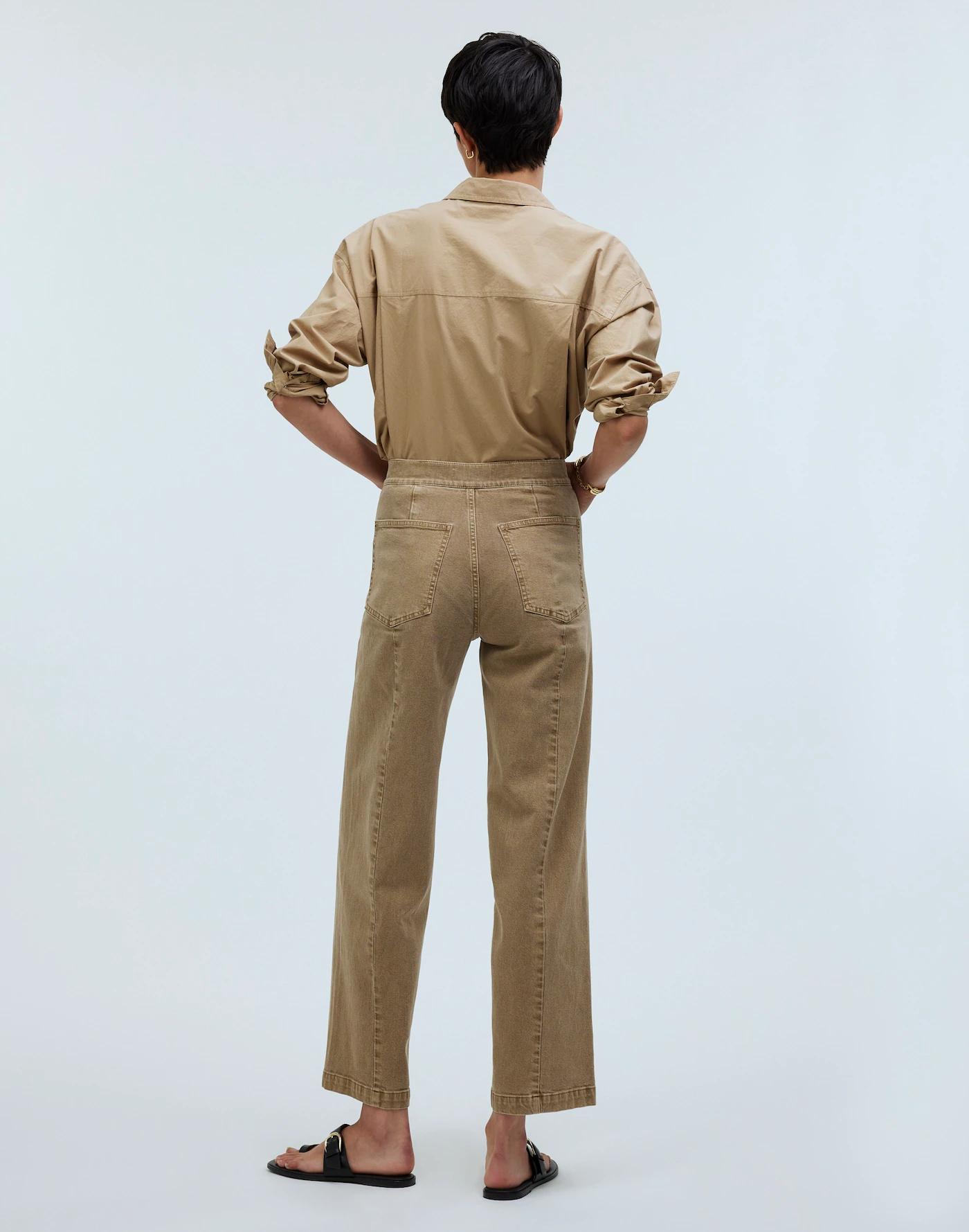 The Emmett Wide-Leg Crop Pant: Welt Pocket Edition Product Image