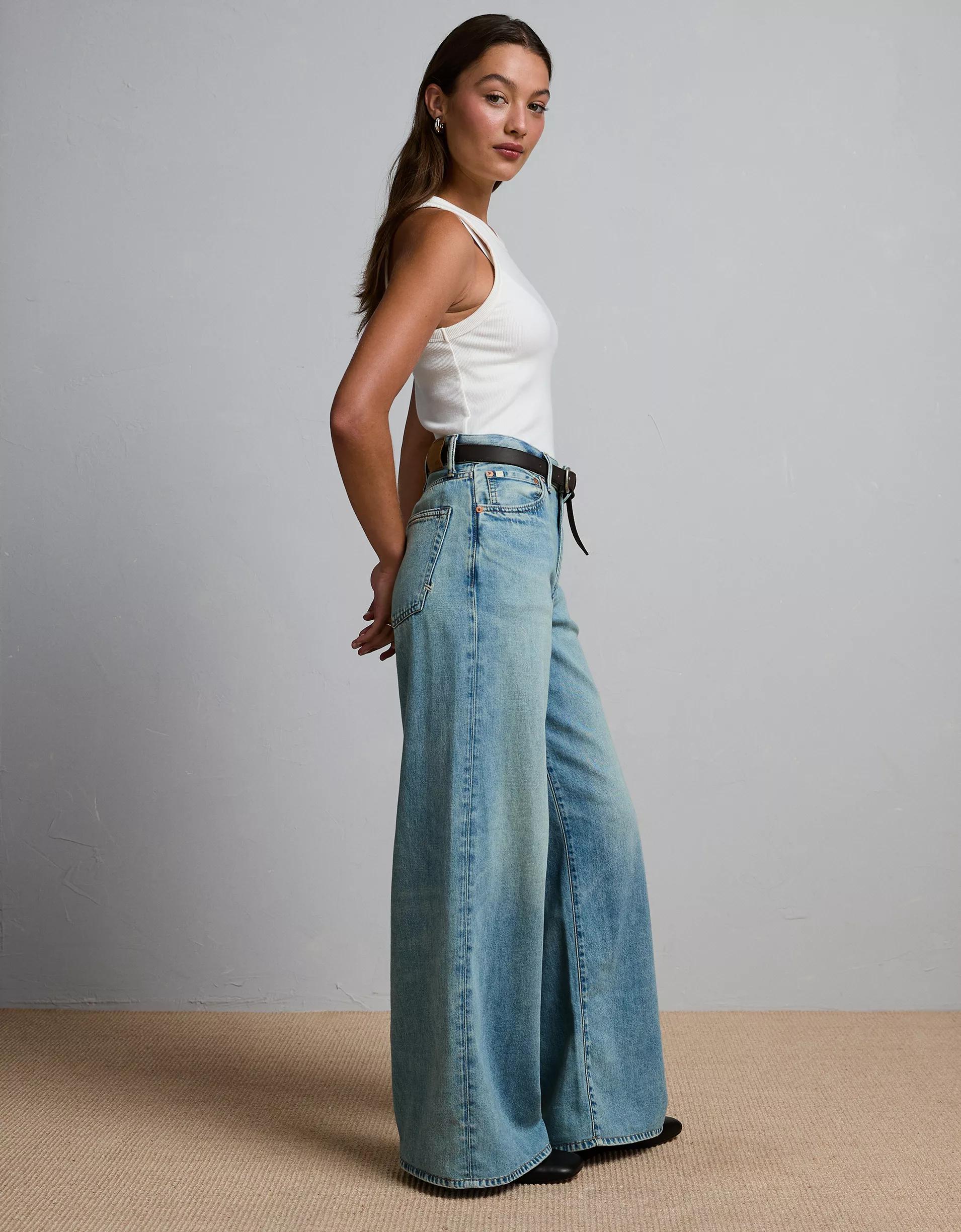 AE77 Premium Wide 5-Pocket Jean Product Image