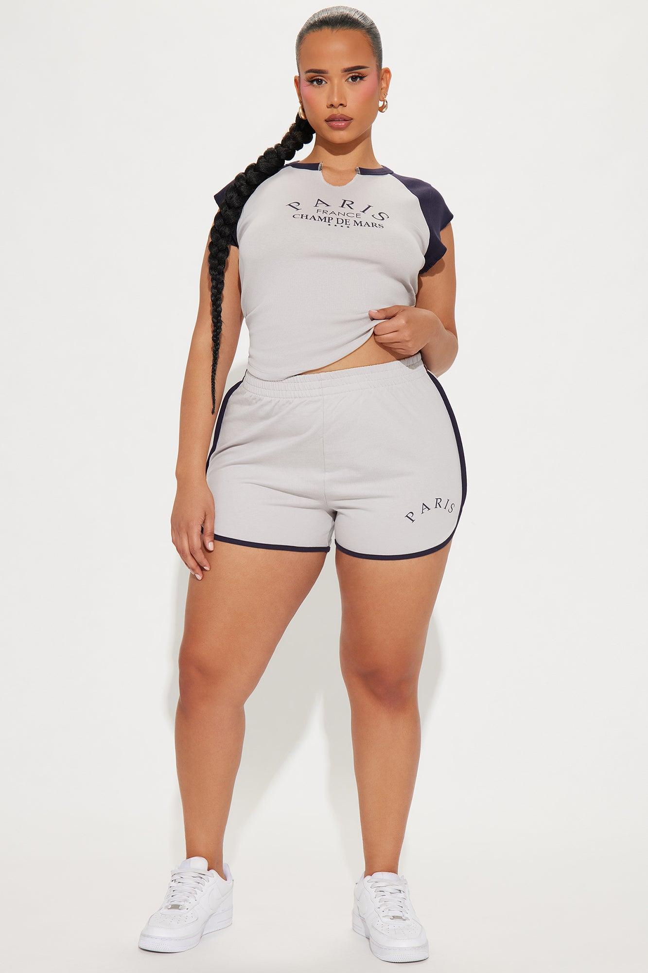 Champ De Mars Short Set - Grey Product Image