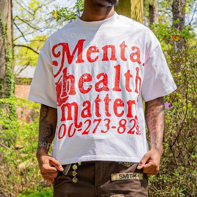 Mental Health Matters 100% Cotton T-Shirt Product Image