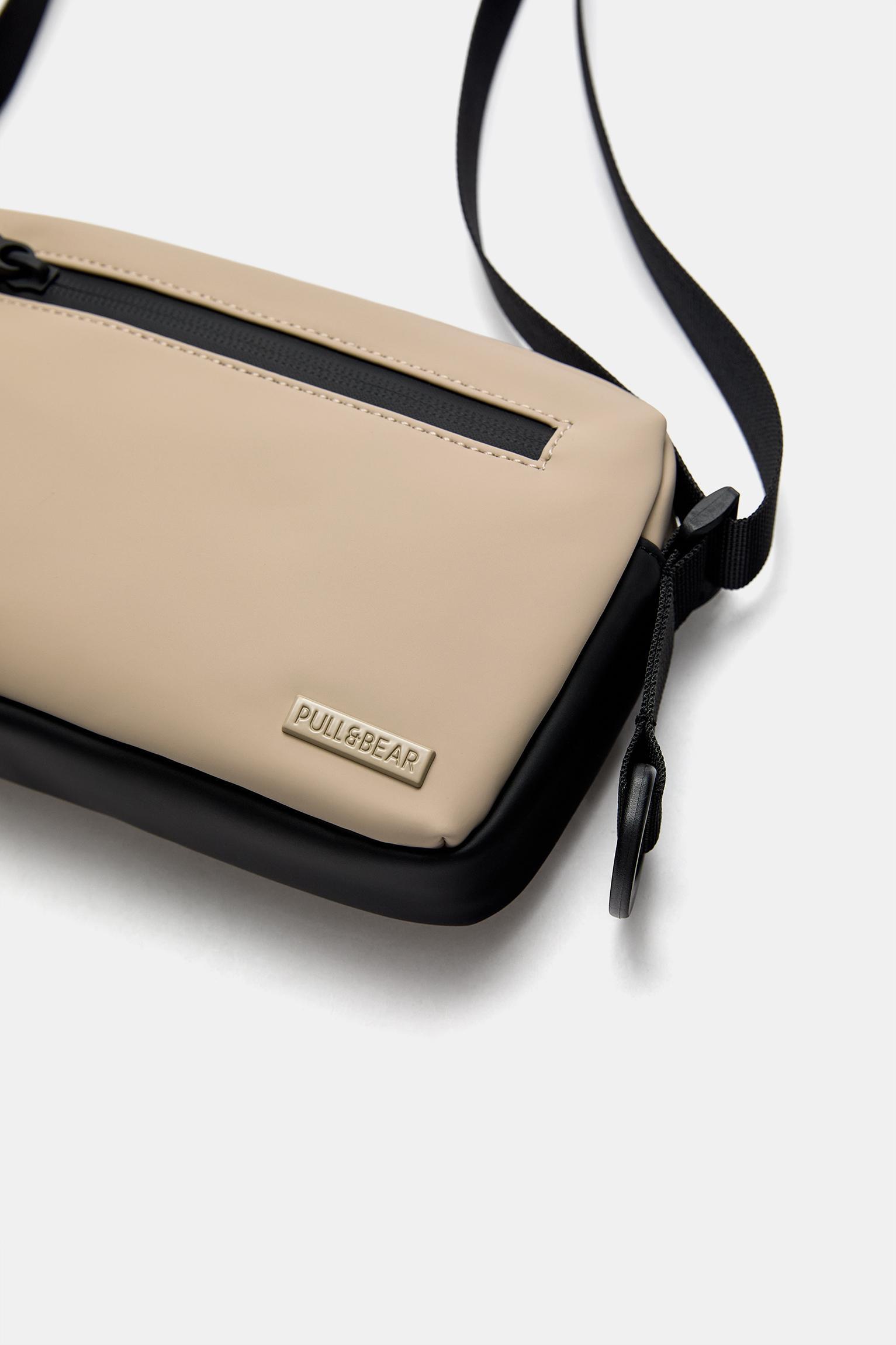 Rubberized crossbody bag Product Image