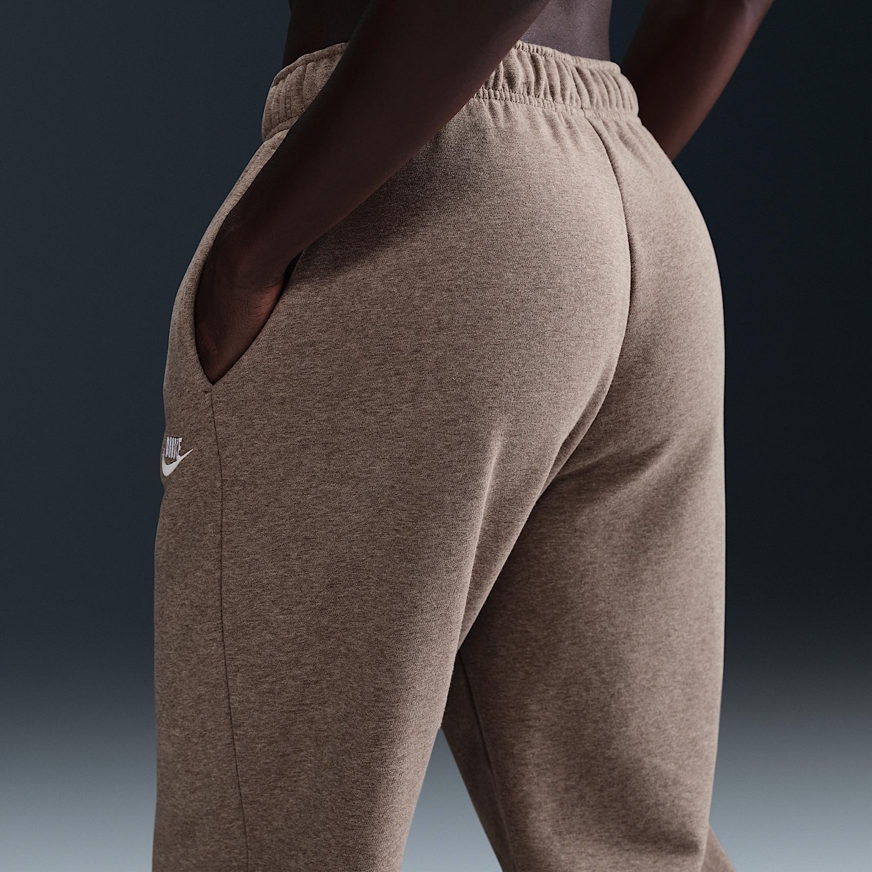 Womens Nike Sportswear Club Fleece Mid-Rise Oversized Sweatpants | DQ5800-214 Product Image