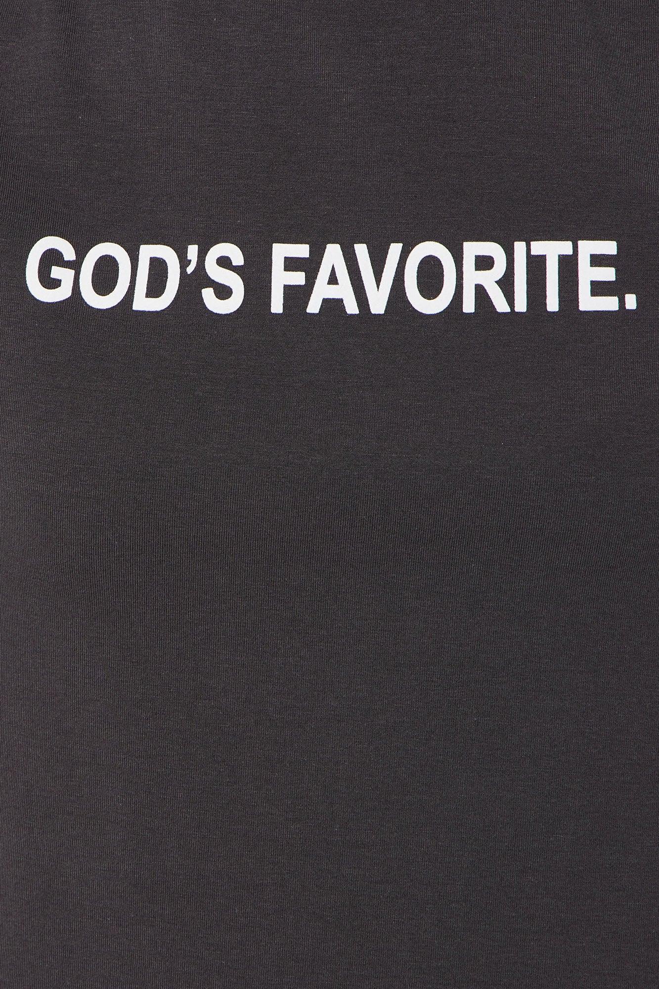 God's Favorite Legging Set - Charcoal Product Image