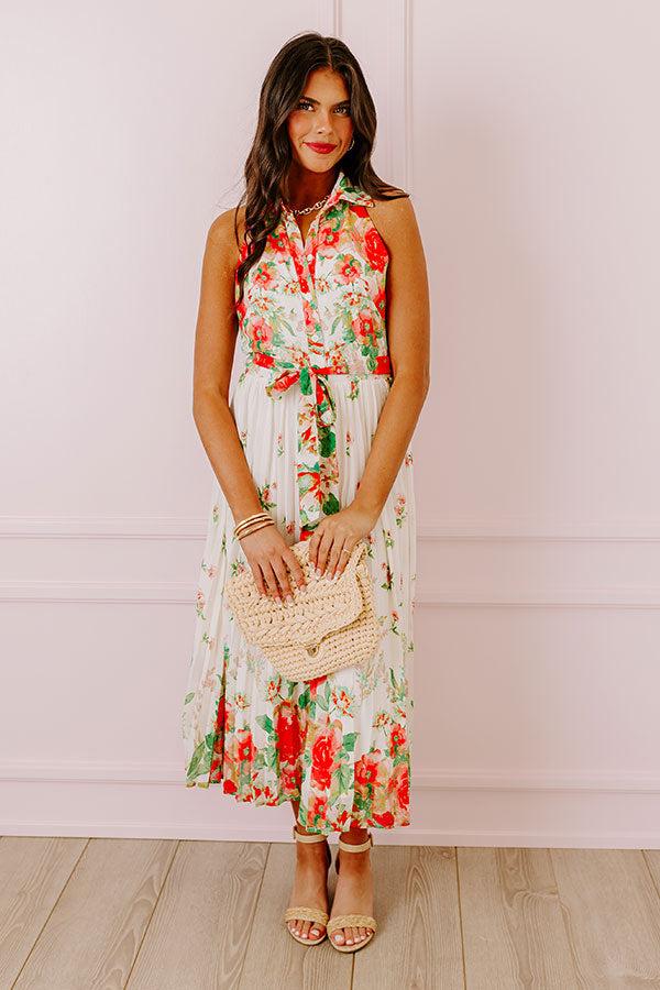 Charm And Charisma Floral Midi Product Image