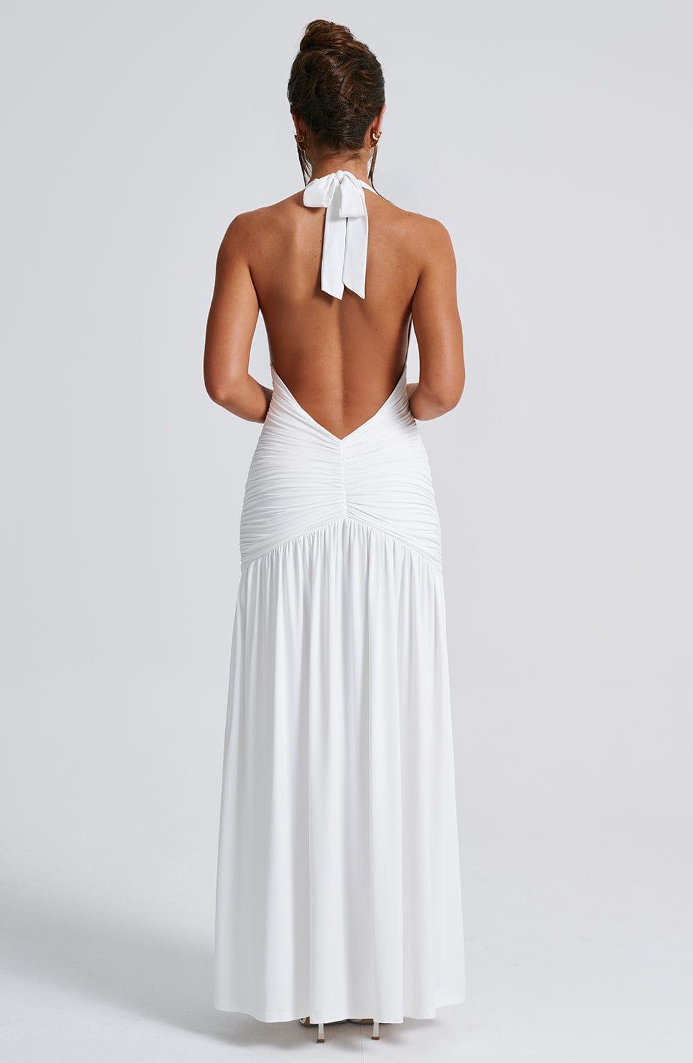 Melania Maxi Dress - White Product Image