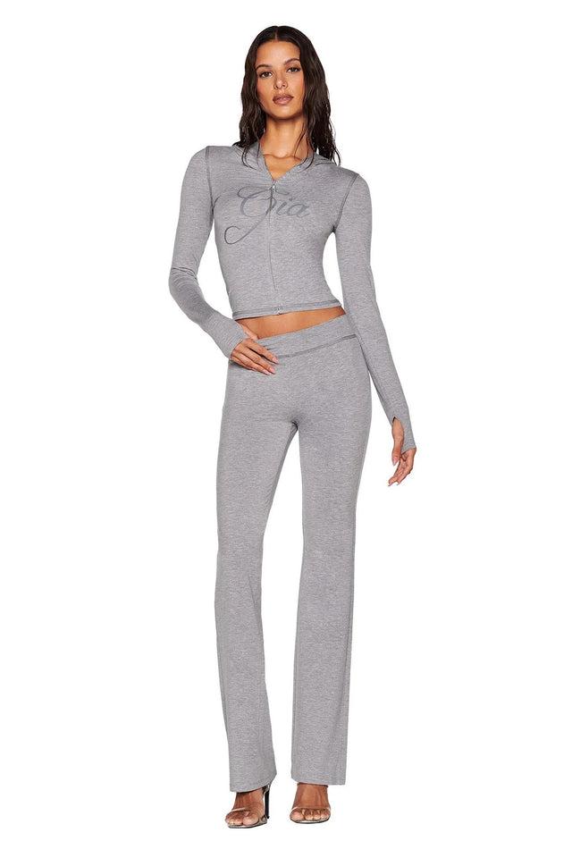 BLARE TRACKPANT - GREY : HEATHER GREY Product Image