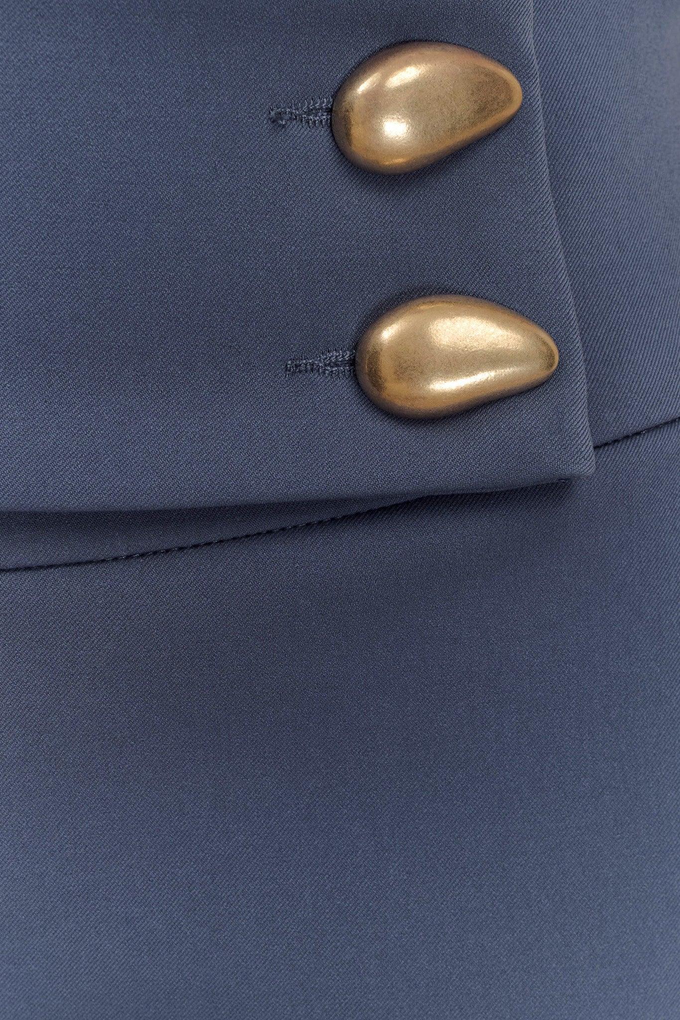 Lindie Straight Leg Suiting Pants - Steel Product Image