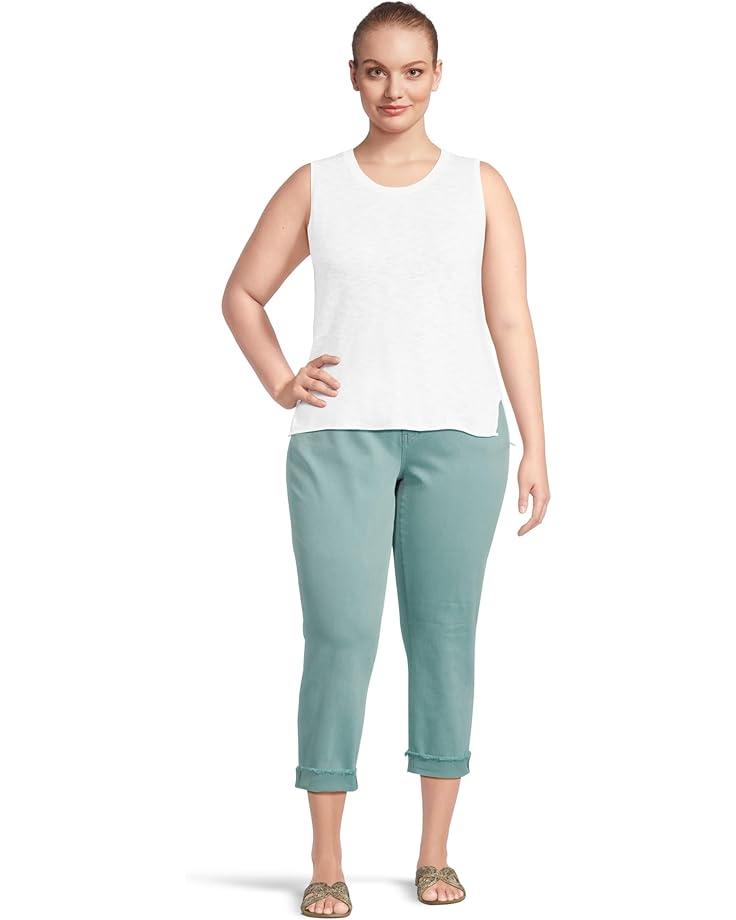 Plus Size Topaz-Wide Leg Pant W/Porkchop Pockets Product Image