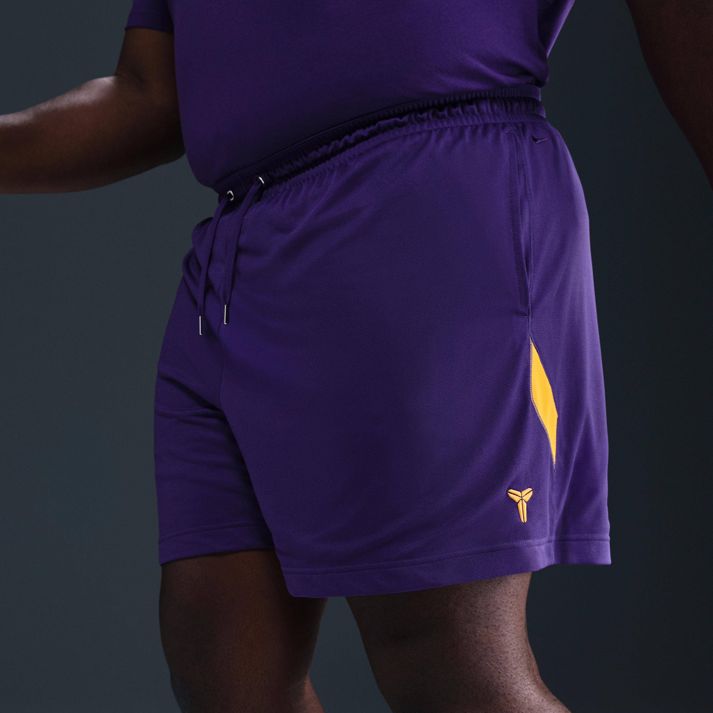 Nike Mens Kobe Dri-FIT 6 Basketball Shorts | HJ8103-547 Product Image