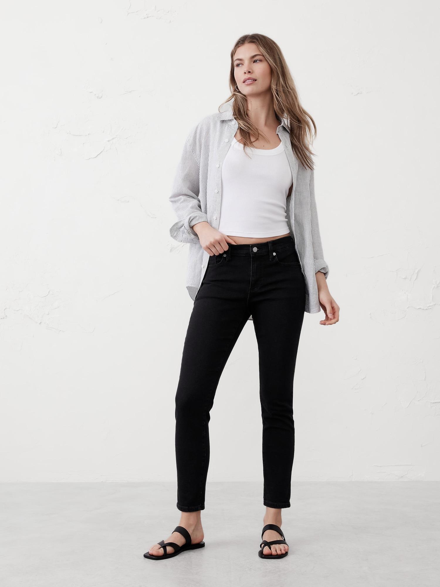 Mid-Rise Skinny Jean Product Image