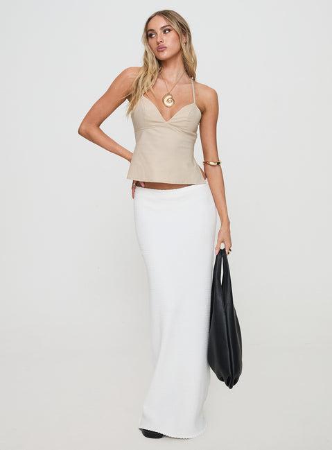 Candid Top Beige Product Image