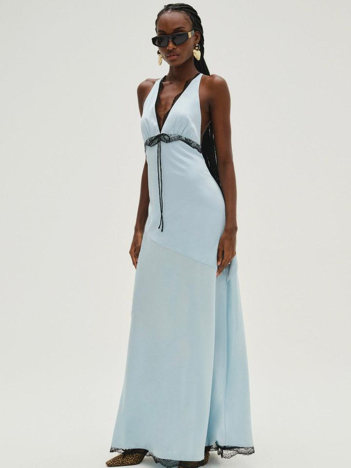 Mariella Maxi Dress — Blue Product Image