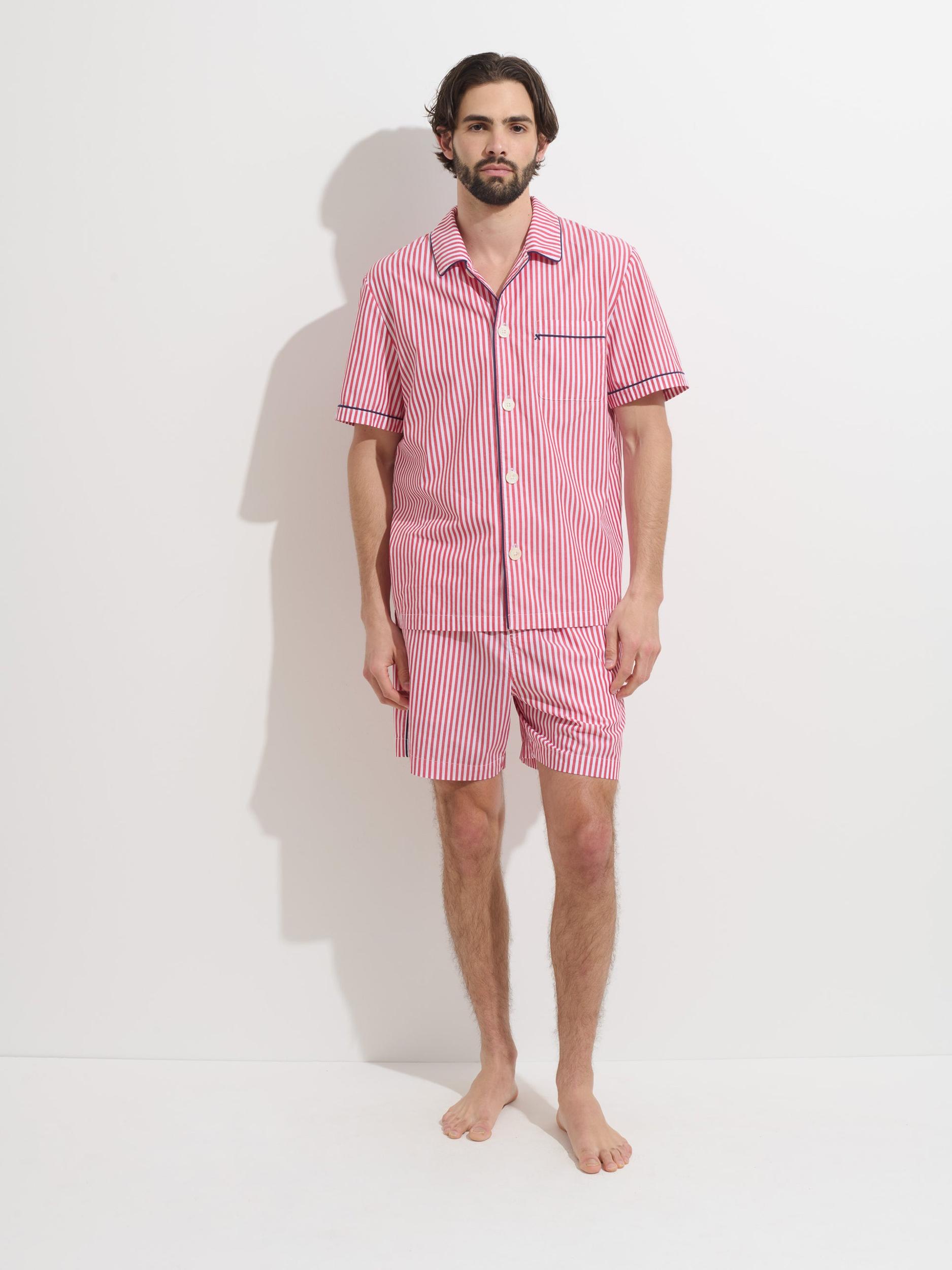 P'Jimmies Sleep Short In Stripe Product Image