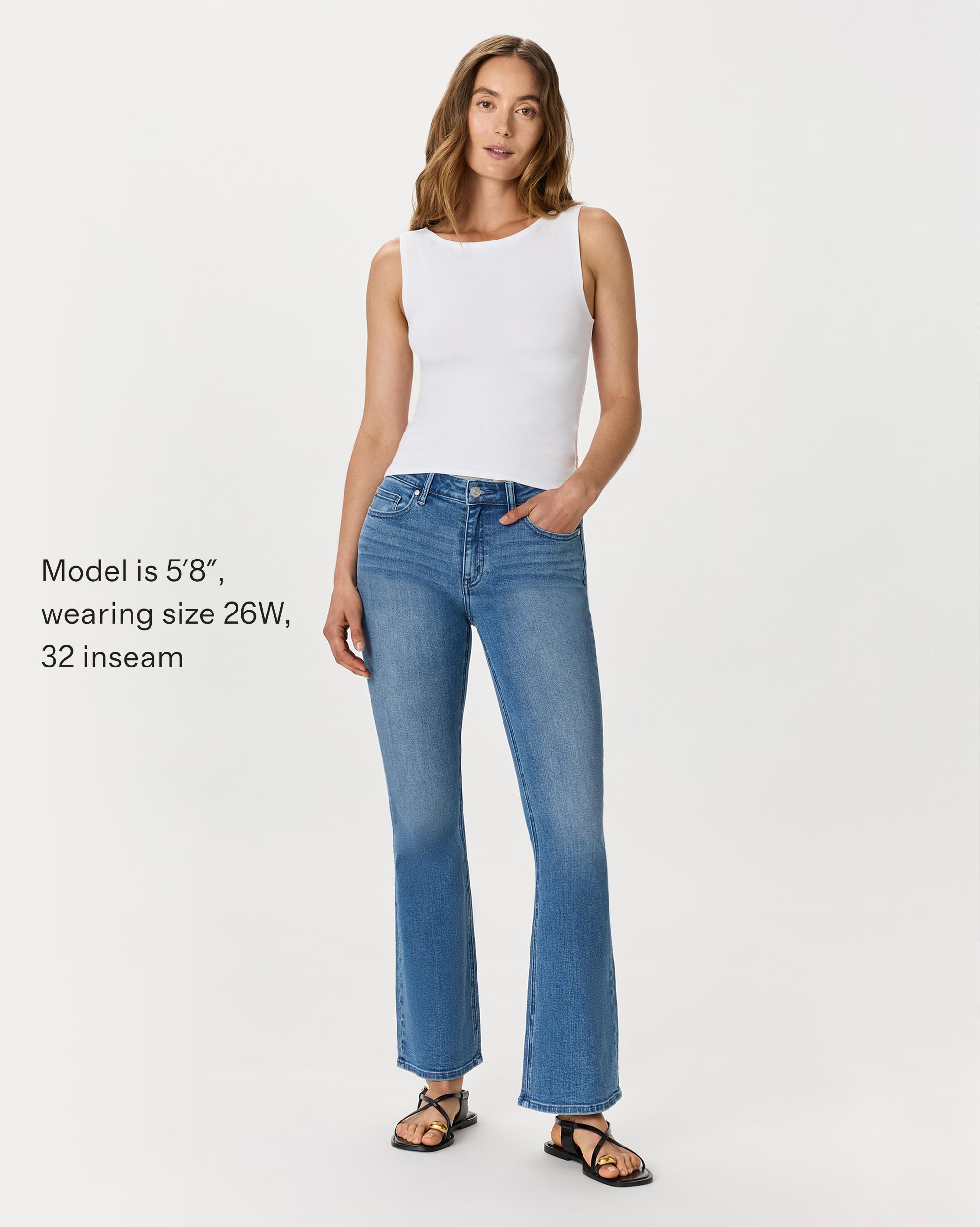 Quince | Women's Luna Stretch Flare Jeans Organic Cotton Product Image