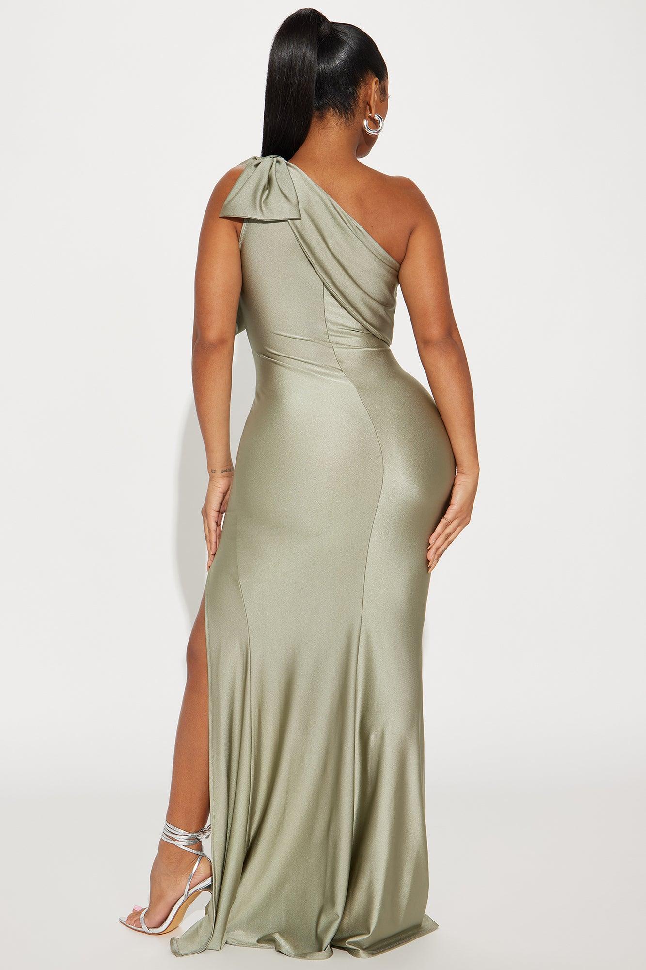 Gabriette Maxi Dress - Sage Product Image
