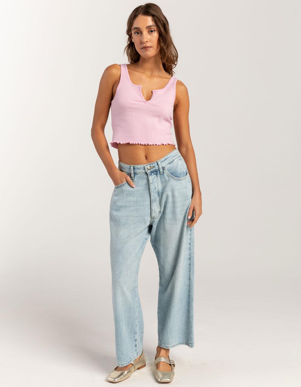 BILLABONG Notch Womens Tank Top - LIGHT PINK Product Image