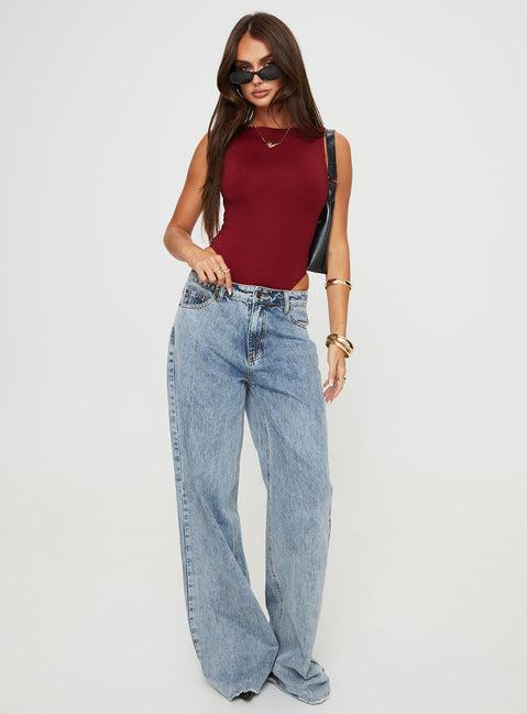 Beresford Bodysuit Wine Product Image