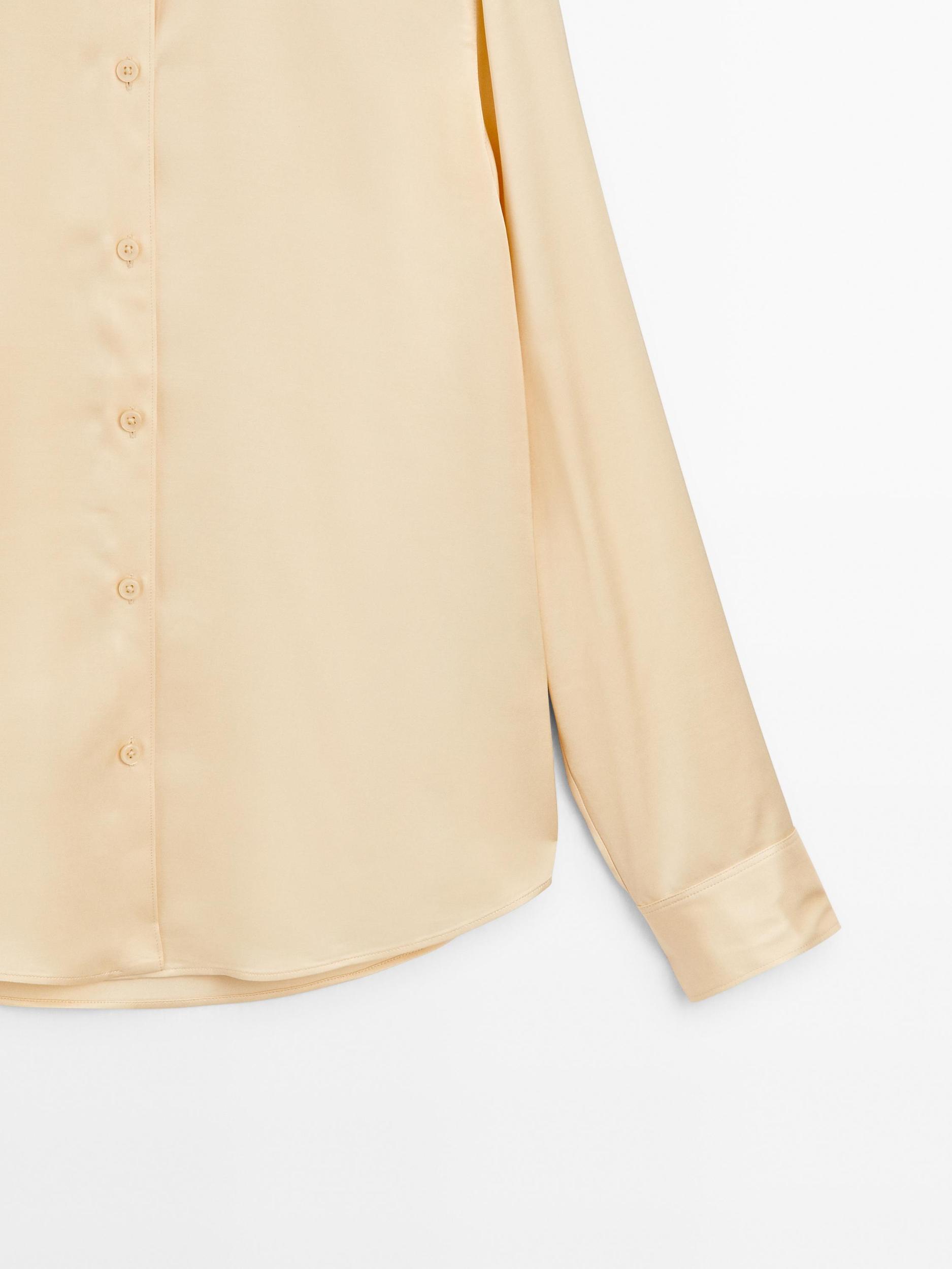 Flowing satin shirt Product Image