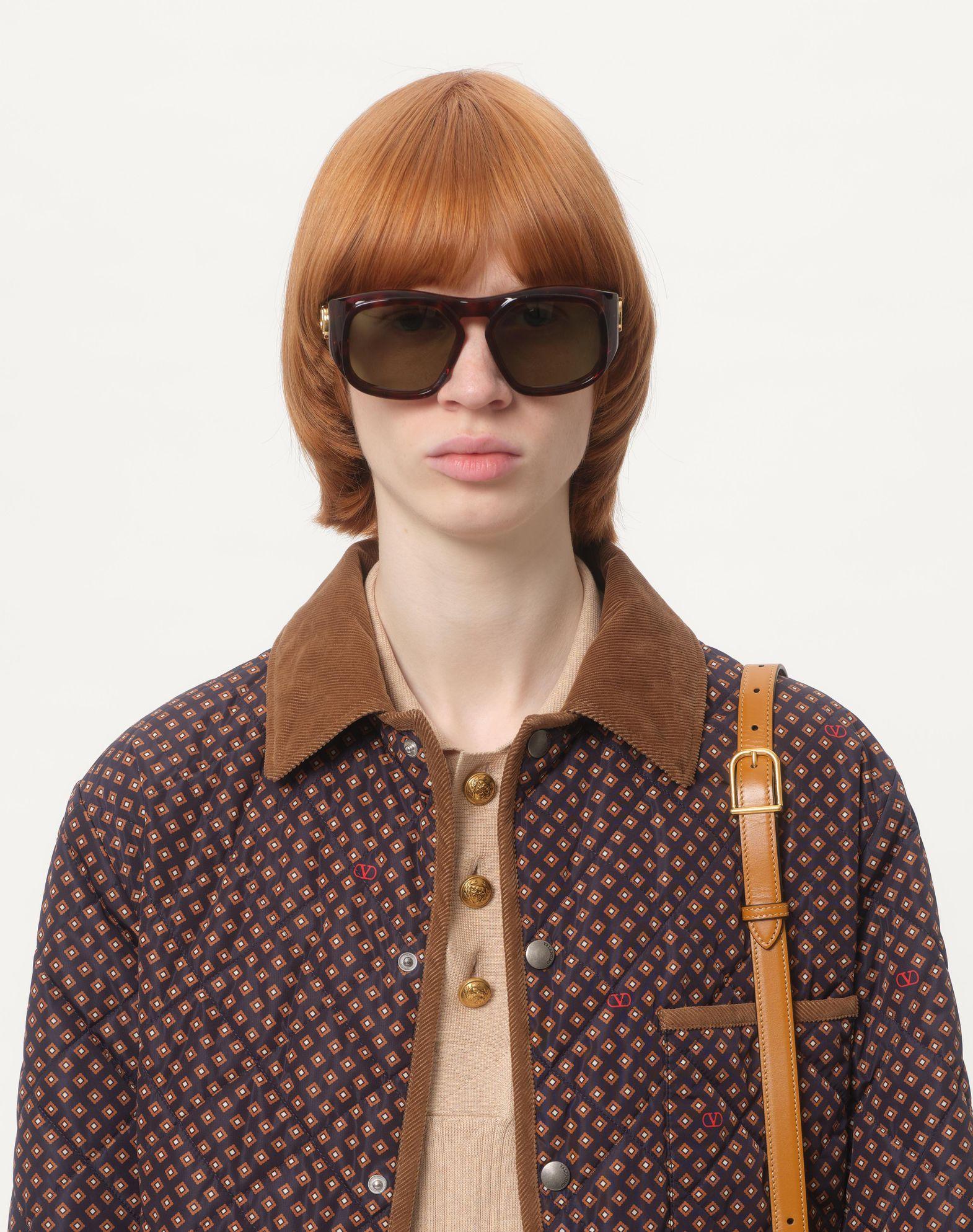 Quilted Nylon Jacket With Opticool Print Product Image