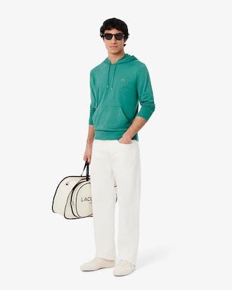 Men's Long Sleeve Hooded T-Shirt Product Image