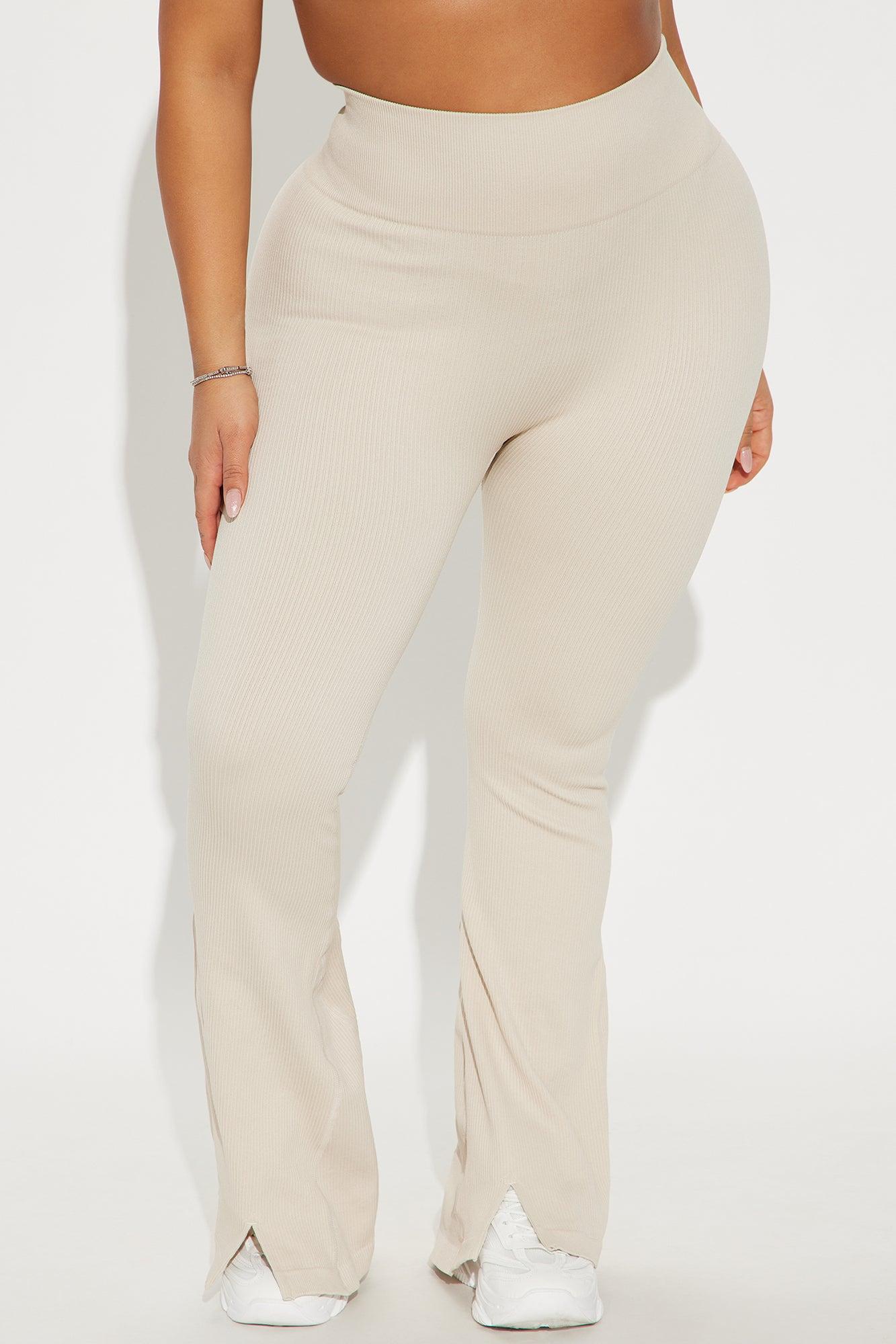 Reach Up Effortless Seamless Active Legging - Light Taupe Product Image