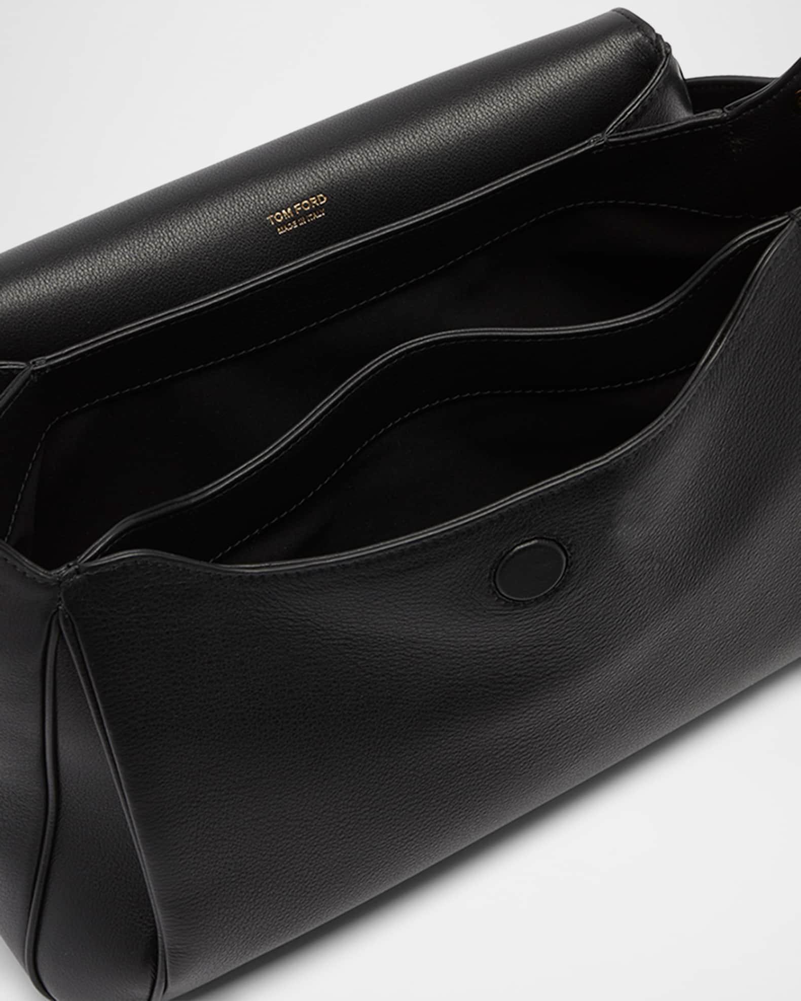 Tara Flap Shoulder Bag in Grain Leather  Product Image